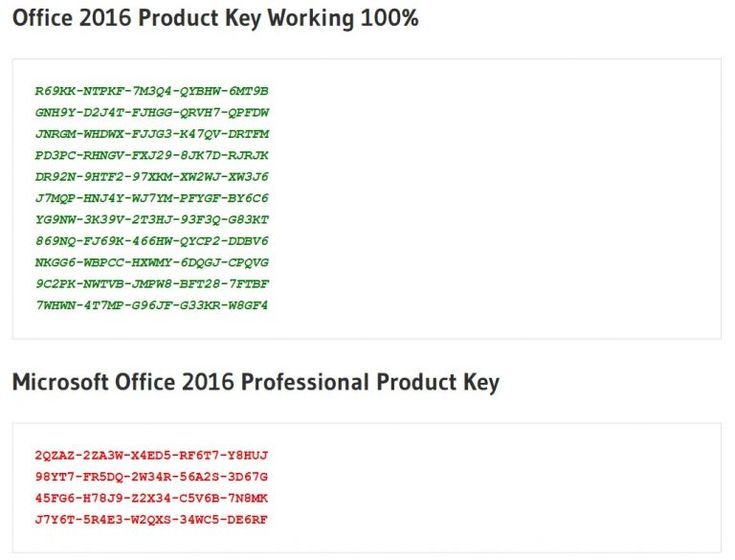 Microsoft Office 2015 Product Key Generator